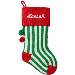 Whimsical Knit Stocking