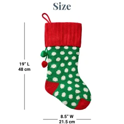 Whimsical Knit Stocking