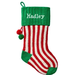 Whimsical Knit Stocking