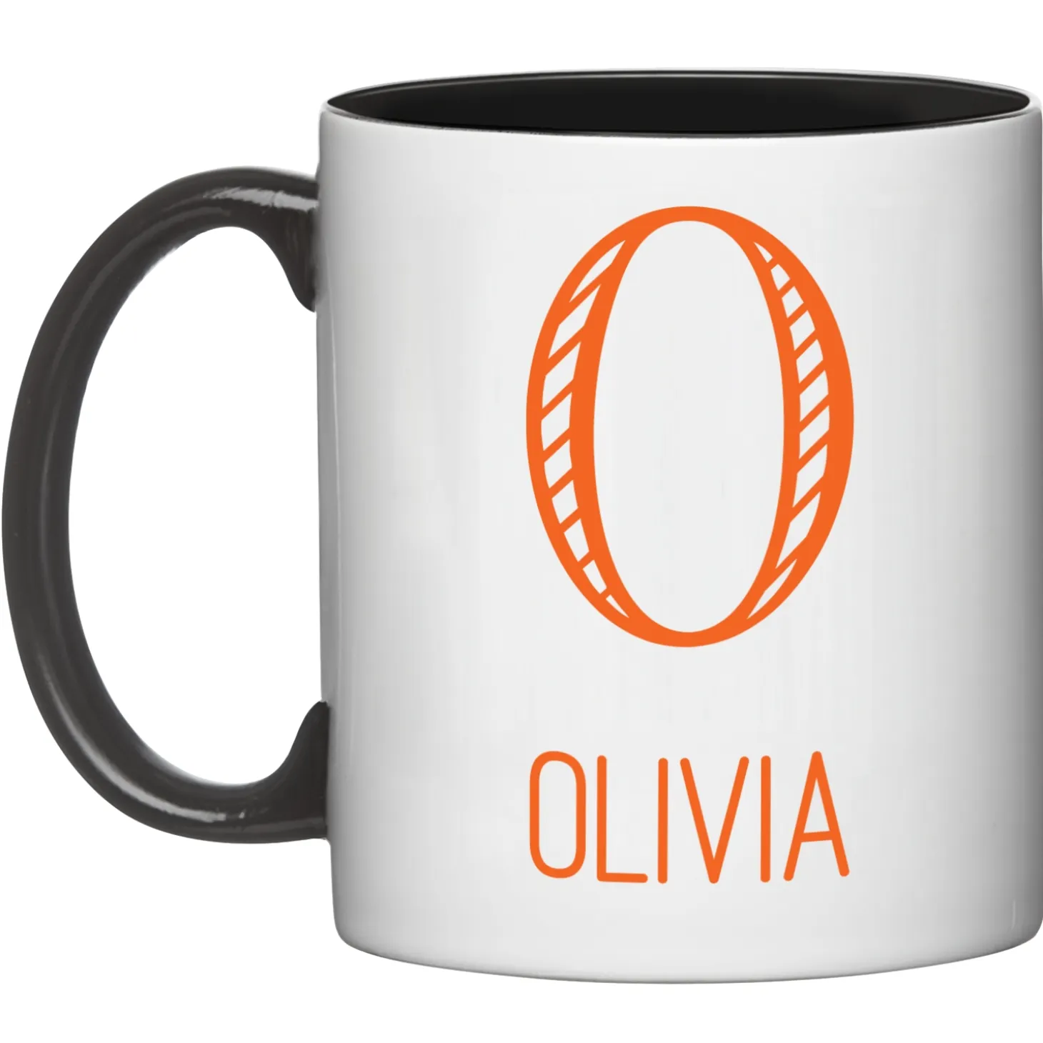 Whimsical Name & Monogram Mug