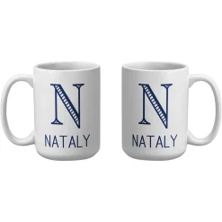 Whimsical Name & Monogram Mug