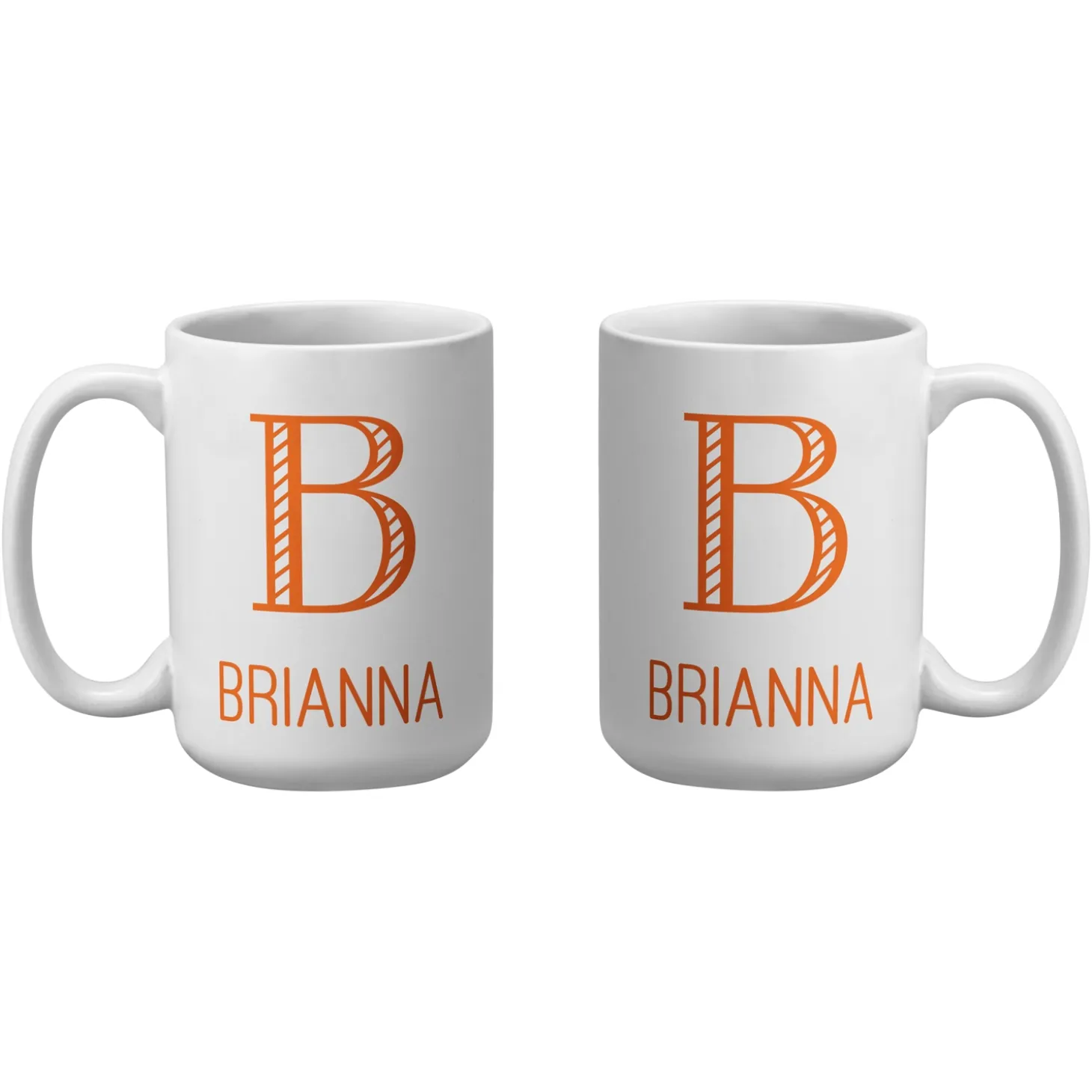 Whimsical Name & Monogram Mug