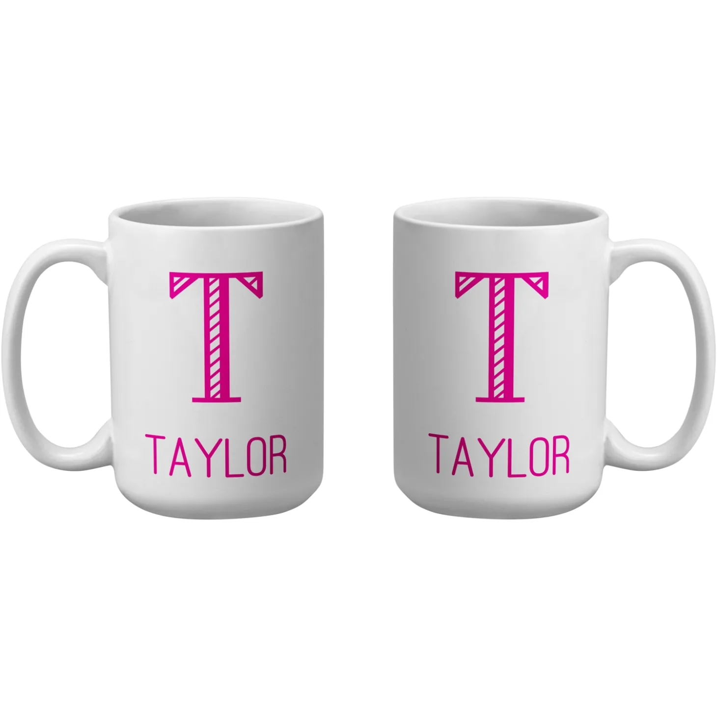 Whimsical Name & Monogram Mug