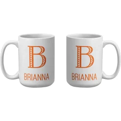 Whimsical Name & Monogram Mug