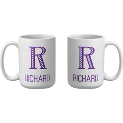 Whimsical Name & Monogram Mug