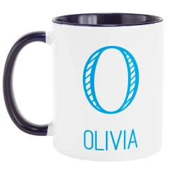Whimsical Name & Monogram Mug