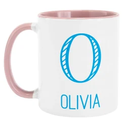 Whimsical Name & Monogram Mug