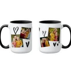 Whimsy Hearts Photo Mug