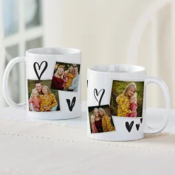 Whimsy Hearts Photo Mug