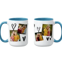 Whimsy Hearts Photo Mug