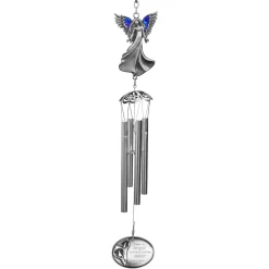 Whispers From Heaven 17.5 inch Pewter Wind Chime