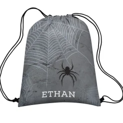 Wicked Web Drawstring Bag
