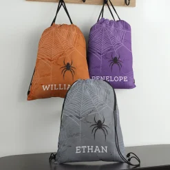Wicked Web Drawstring Bag