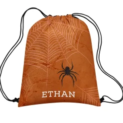 Wicked Web Drawstring Bag