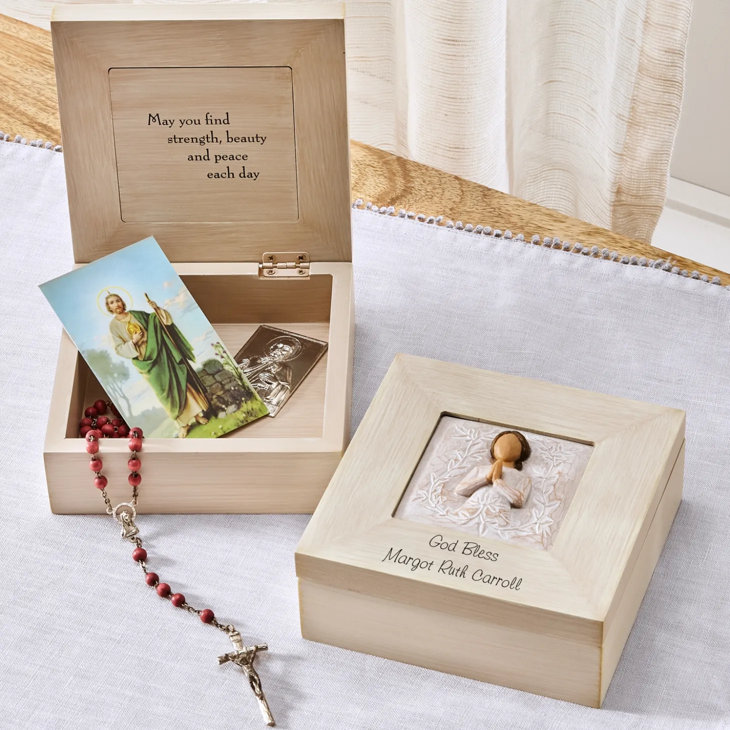 Willow Tree® Remembrance Angel Sacrament Keepsake Box