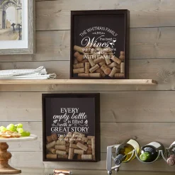 Wine Lovers Cork Display Box