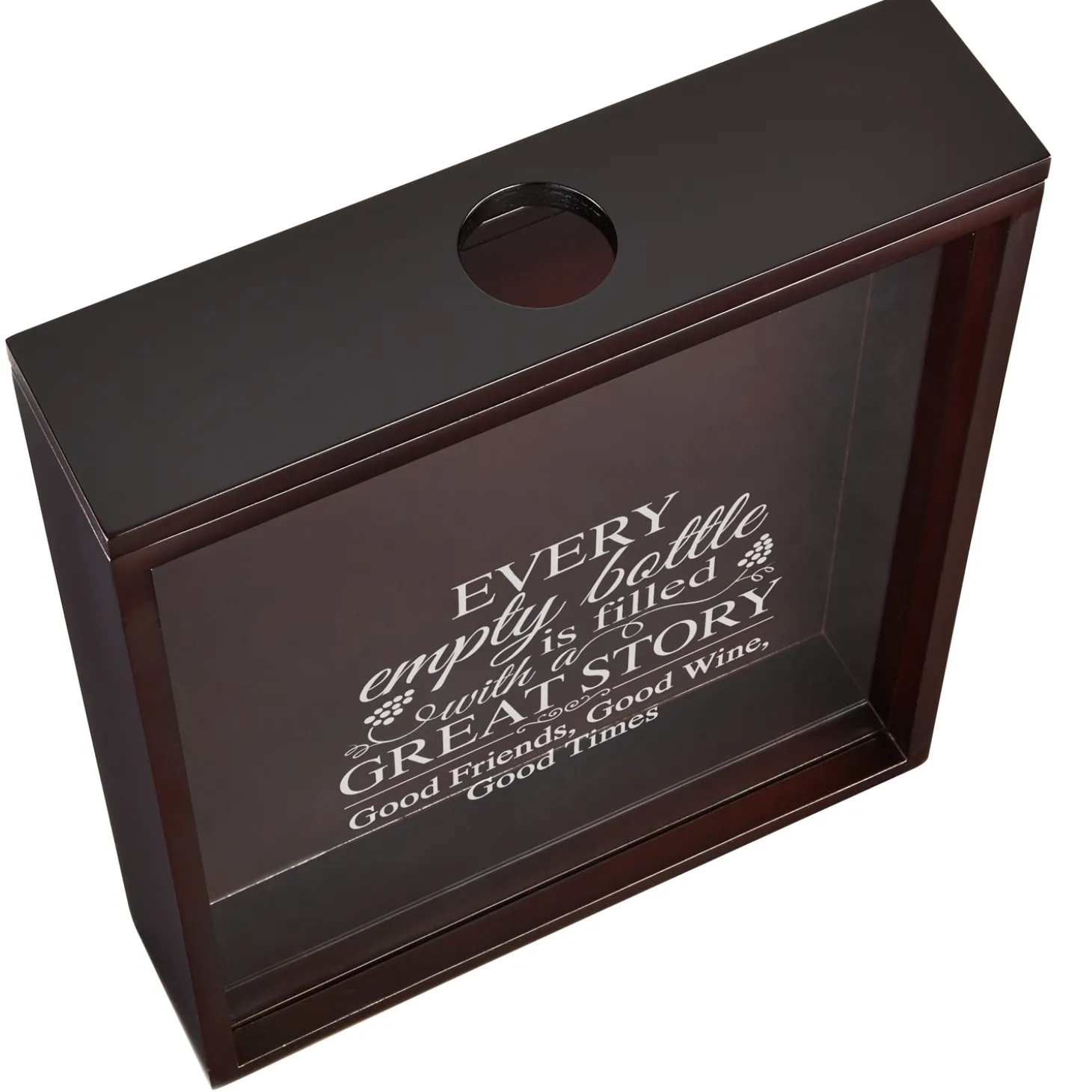 Wine Lovers Cork Display Box
