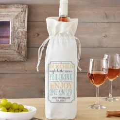 Wine On Us Wine Bag
