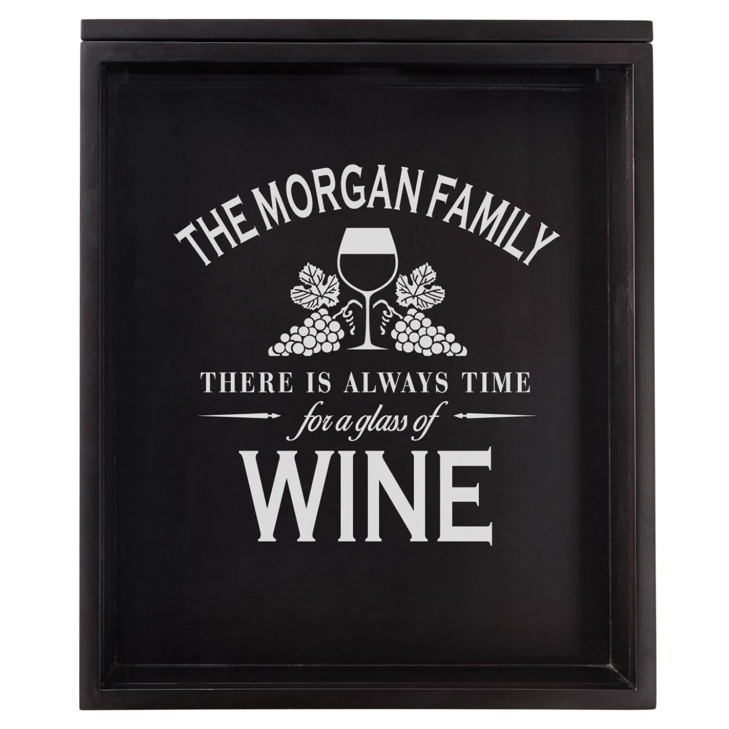 Wine Time Cork Display Box