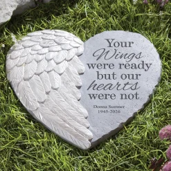 Wings Of Love Memorial Garden Stone