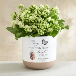 Wings Were Ready Photo Planter
