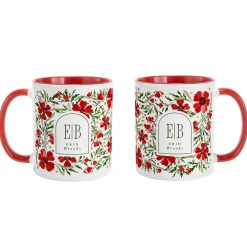 Winter Floral Mug