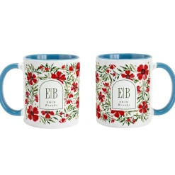 Winter Floral Mug