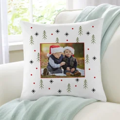 Winter Fun Photo Throw Pillow