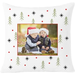 Winter Fun Photo Throw Pillow