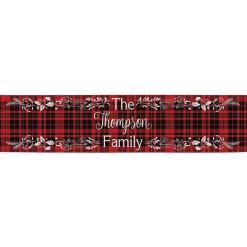 Winter Plaid Table Runner & Placemats