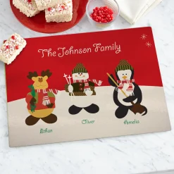 Winter Wonderland™ Glass Cutting Board