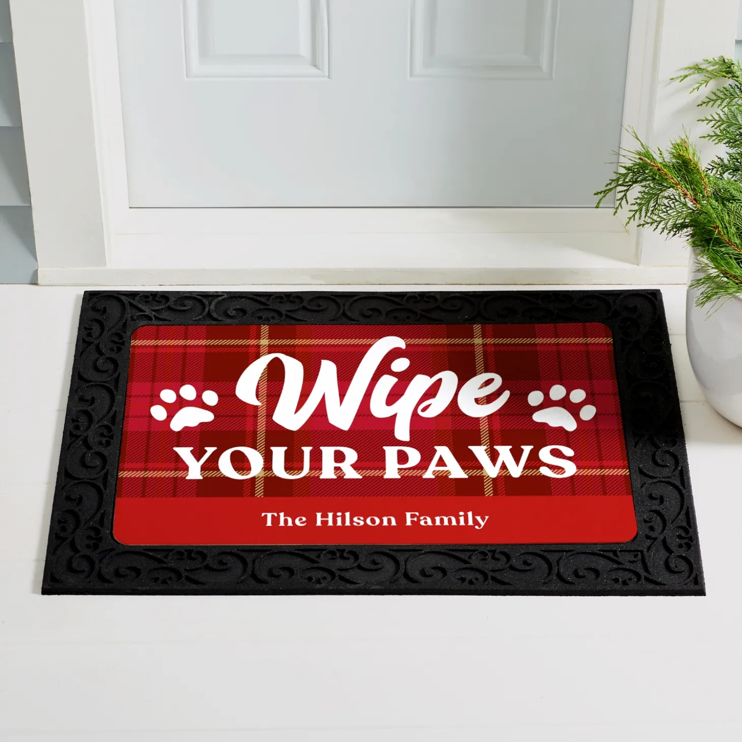 Wipe Your Paws Doormat