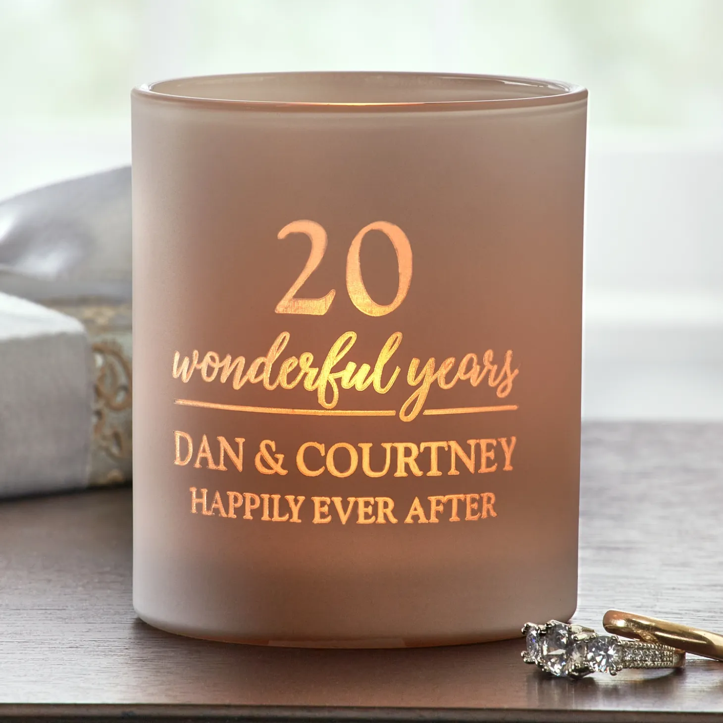 Wonderful Years Anniversary LED Votive