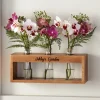 Wooden Bud Vase Holder