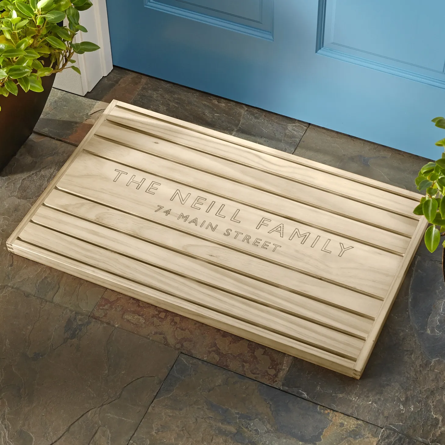 Wooden Doormat