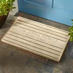 Wooden Doormat