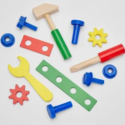 Wooden Toolbox Set