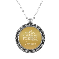 Words Of Faith Necklace