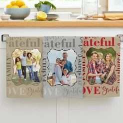 Words Of Love Photo Kitchen Towel