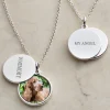 Words of Love Sentiment Photo Pendant