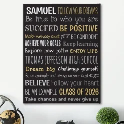 Words Of Wisdom Canvas