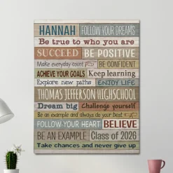 Words Of Wisdom Canvas