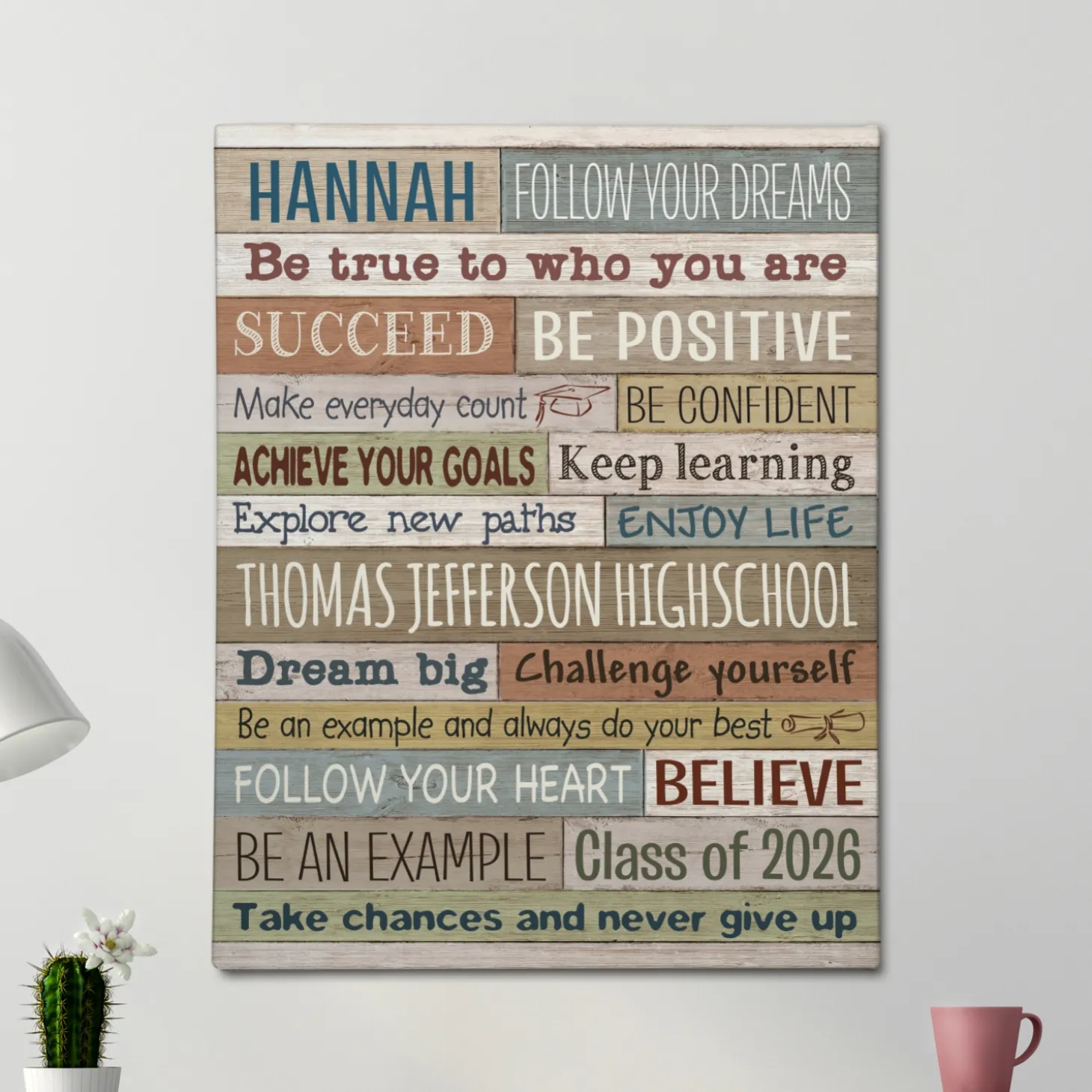 Words Of Wisdom Canvas