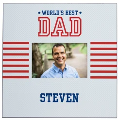 World's Best Dad Photo Frame