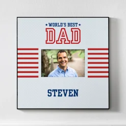 World's Best Dad Photo Frame
