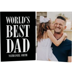 World's Best Dad Photo Panel