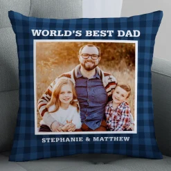 Worlds Best... Photo Throw Pillow