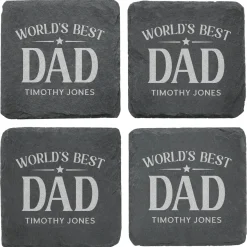 World's Best... Slate Coasters