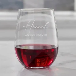 World's Best Stemless Wine Glass