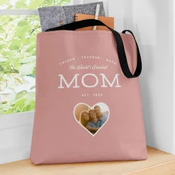 World's Greatest Heart Photo Tote Bag